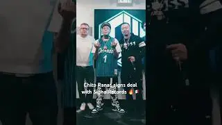 Chito Ranas gets Signed 🔥🇲🇽 #foocommunity #swiftyblue #chitoranas #shorts