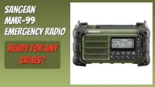 REVIEW (2025): Sangean MMR-99 Emergency Radio. Features