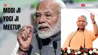 Modi ji - yogi ji meet up😝 | sorav joshi vlogs |