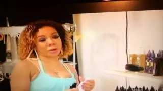 Tiny and shekinah get into it (little fight)