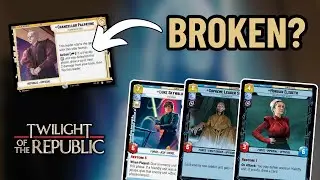 🤯 Palpatine Sidious Blue Might Be BONKERS! | Deck Tech | Twilight of the Republic