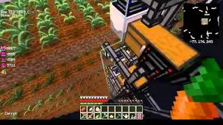 Minecraft Skyfactory 2 Magical Crops Автоматизированная ферма