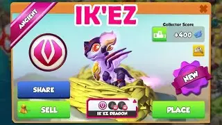 Ancient IK'EZ DRAGON HATCHING! Should we level him from 1 - 100? - DML #1307