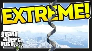 EXTREME STUNT TRACKS! GTA 5 Mods Showcase!