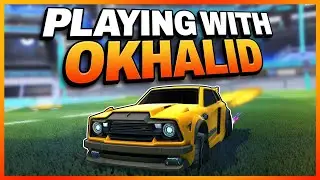 oKhaliD and I DESTROY the #1 Ranked 2v2 Player in Rocket League!