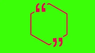 Quotes animations 5 | Green Screen effect