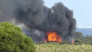 Bushfire Gets Out of Control - Forrestdale W.A. 3 Dec 2019