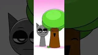 Sprunki Mr. Tree meets Gray (Incredibox animation) #sprunki #incredibox