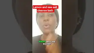 powerful cleansing bath#shorts#cleansingritual #lemon #seasaltcleanse#viralvideo #spiritualcleanse