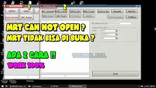 MRT DONGLE ERROR - MRT KEY CAN NOT OPEN - WORK 100% DONE!!!