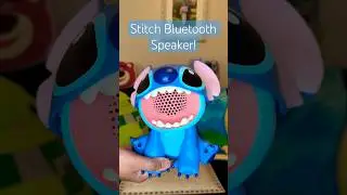 This Stitch Bluetooth Speaker Works When You Open Stitch&rsquo;s Mouth! 💙🩵 #stitch