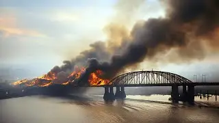 Surprise Assault: Top-Secret Ukrainian Suicide Drone Demolished Russia's Crimean Bridge Pylons