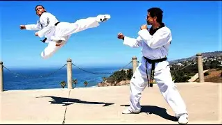 TAEKWONDO WTF DEMONSTRATION by MASTER ANDRE ALEX LIMA || JUMPS FLEXIBILITY