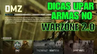 Call of duty Warzone 2.0 / DMZ / dicas upar armas no WARZONE 2