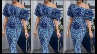 How to make a slanted shoulder with Puff sleeves(stitching process)