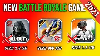 New Online Survival Battle Royale Game 2021 for 1/2gb ram device High Graphics