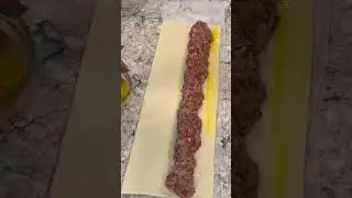 The BEST and EASIEST Irish Sausage Roll ☘️ #shorts #puffpastry