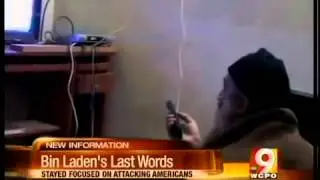 Bin Laden's last words revealed
