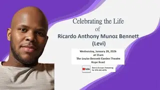 Celebrating the Life of Ricardo Anthony Munoz Bennett (Levi)