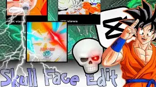 How To Make Viral Skull Face Edit On Capcut