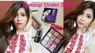 Makeup under 200rs || Indian girl makeup