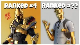Ranking Every TIER 100 SKIN In Fortnite Chapter 2 Season 2! (Fortnite All Tier 100 Skins)