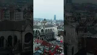 European City: Captivating Church & Skyline View #shorts
