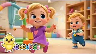 Walking, Walking, Hop Hop Hop | Kids Movement Song 🐾🎵