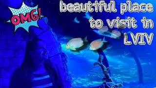 LVIV BEST PLACE || HIDDEN GEMS || fish aquarium in lviv || indian students in ukraine || MEDICAL