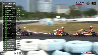[LIVE] IAME Asia Final 2025 : SENIOR - HEAT 1 E+F