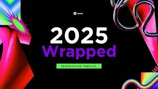 Free Spotify Wrapped 2025 PowerPoint Template - GreatPPT