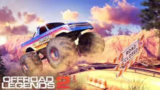 Offroad Legends 2 - Monster Truck Trials, Hill Driving Challenge Time Racing