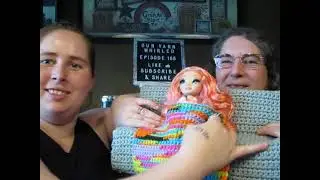 Episode 185 Strawberry Granny Squares & A Tooth Fairy Pillow