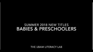 Usborne Books & More Summer 2018 Babies and Preschoolers
