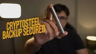 How to secure your seed phrase | Keep your Crypto Safe! CryptoSteel capsule unboxing