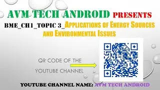 BASIC MECHANICAL ENGINEERING_CHAP1_ topic3_Applications of Energy Sources & Environmental Issues