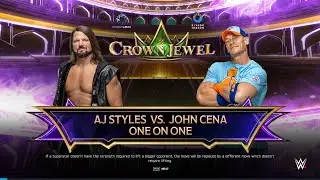 John Cena VS AJ Styles - One last Time