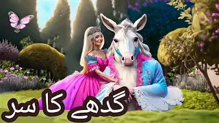 Donkey Head Urdu Story (Eng Sub) @UrduFairyTales @MeMoonieandMagic #urdustories