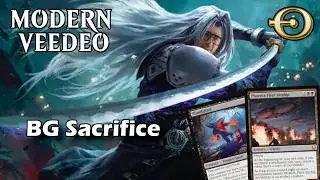 BG Sacrifice goes nuts with Airship and Sephiroth! | Modern | MTGO