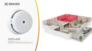 X-Sense XS01-WR Wireless Interconnected Smoke Detector