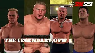 Who is the best OVW Legend | John Cena VS Batista VS Randy Orton VS Brock Lesnar | #wwe #wwe2k23