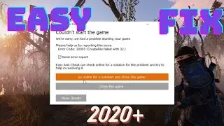 Error Code: 30005 ( CreateFile failed with 32 .) RUST EASY FIX 2021