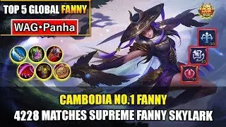 Cambodia No.1 Fanny, 4228 Matches Supreme Fanny Skylark - Top Global Fanny By WAG&bull;Panha ~ MLBB