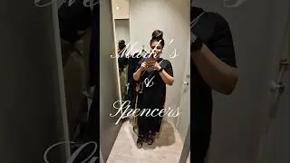 @marksandspencer for a try on, to hot to record! Dress I'm wearing is from @zara #haul