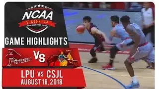 NCAA 94 MB: LPU vs. CSJL | Game Highlights | August 17, 2018