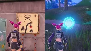 Hidden Fortnite OG Season 3 Quest - Follow the treasure map found to Find the Floating Ring (Dusty)
