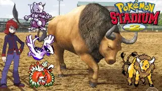 Pokemon Stadium 2 - Vs Rival (R1) - Tauros Only
