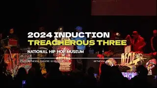 🏆 THE TREACHEROUS THREE | Grand Induction Ceremony | National Hip-Hop Honors | Bethesda Theatre