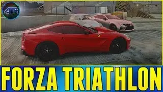 Forza Horizon 2 Online : Top Gear Challenge - FORZA TRIATHLON!!!