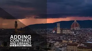 Adding Contrast and Vibrancy to a Sunset Shot in Luminar AI